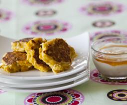Chicken Noodle & Corn Fritters